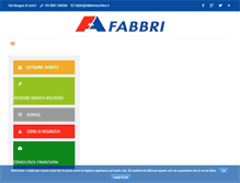 Tablet Screenshot of fabbrimacchine.it